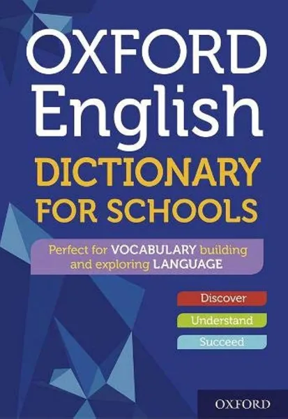Oxford English Dictionary for Schools Pb 2021 — sampul buku