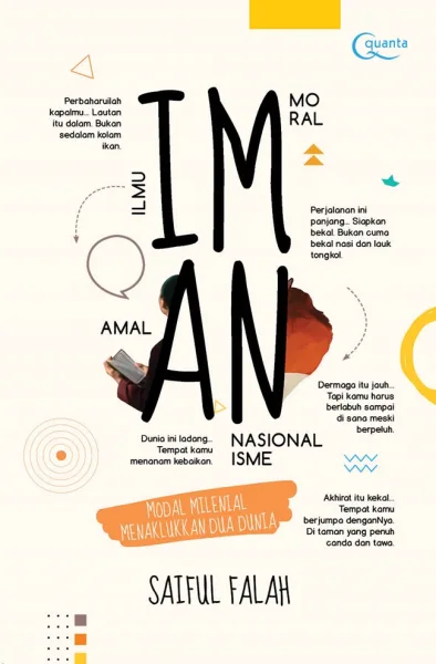 IMAN (Ilmu-Moral-Amal-Nasionalisme): Modal Milenial Menaklukkan Dua Dunia — sampul buku