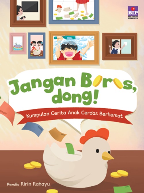 Jangan Boros, Dong! Kumpulan Cerita Anak Cerdas Berhemat — cover