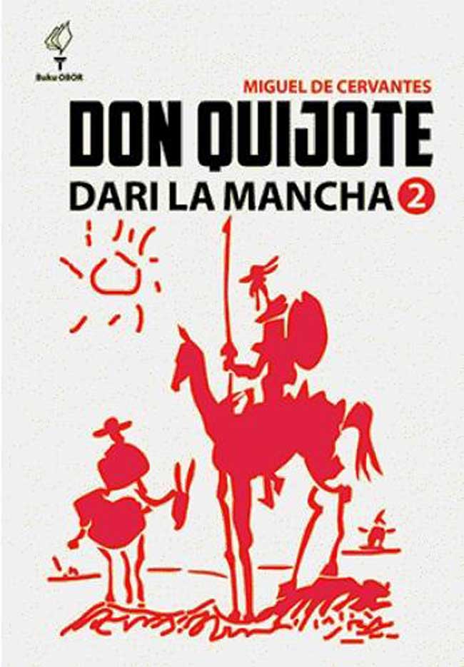 Don Quijote dari La Mancha Jilid 2 — cover