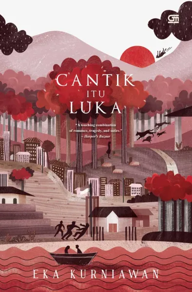 Novel Cantik Itu Luka — sampul buku