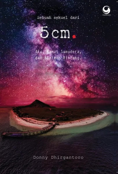 5cm: Aku, Kamu, Samudera, dan Bintang-Bintang — sampul buku